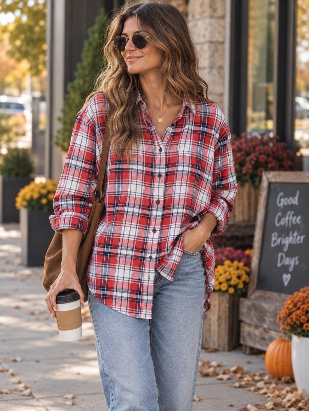 Madewell Flannel Oversized Ex-Boyfriend Shirt Size XS